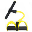 4 Tubes Resistance Bands Elastic Pull Ropes Exerciser