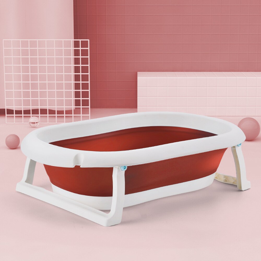 Newborn Baby Folding Bath Tub Baby Swim Tubs Non-Slip