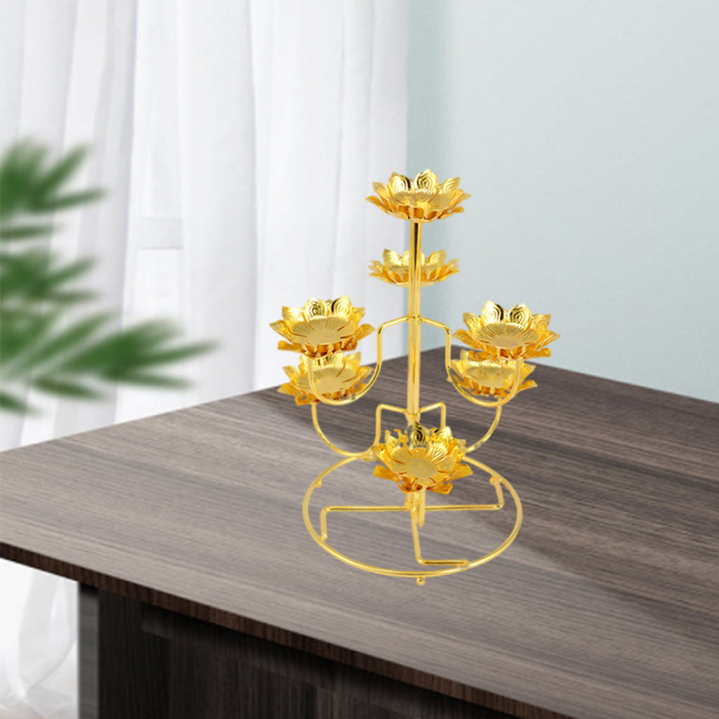 Retro Style Tealight Candle Stand Ghee Lamp Holder