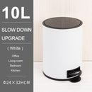 Trash Bin 6L 10L 12L With Cover Stainless Steel