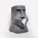 Easter Island Moai Paper Holder Tissue Box Stone - mishiKart