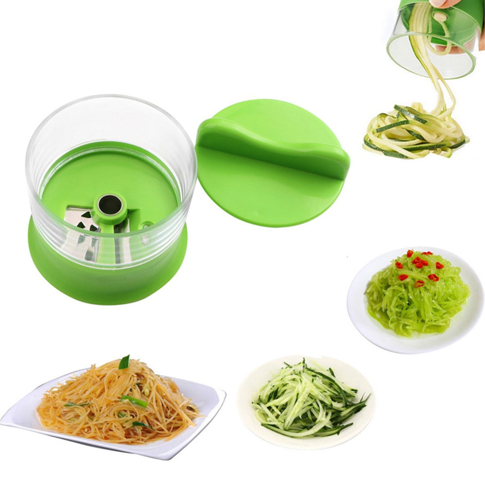 Spiral Grater Cutter Vegetable Fruit Spiral Slicer Noodle Spaghetti