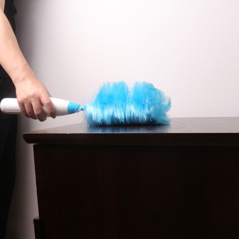 Electric Feather Duster Adjustable Window Cleaning Brush
