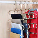 Pack of 3 Multi Layer Hanger Rack S Type - mishiKart