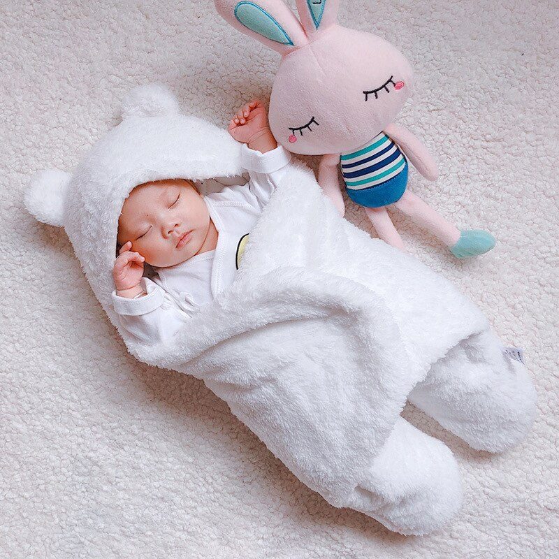 Infant Soft And Winter Sleep Blanket Warm Fleece Blanket