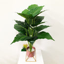 Large Artificial Monstera Tree Tropical Palm Fake Plant