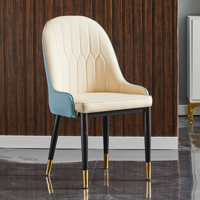 Nordic Dining Chair with Backrest