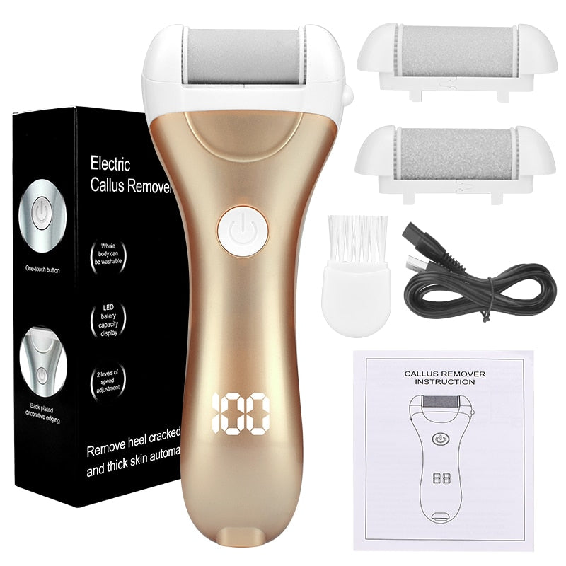 Rechargeable Electric Foot File Callus Remover