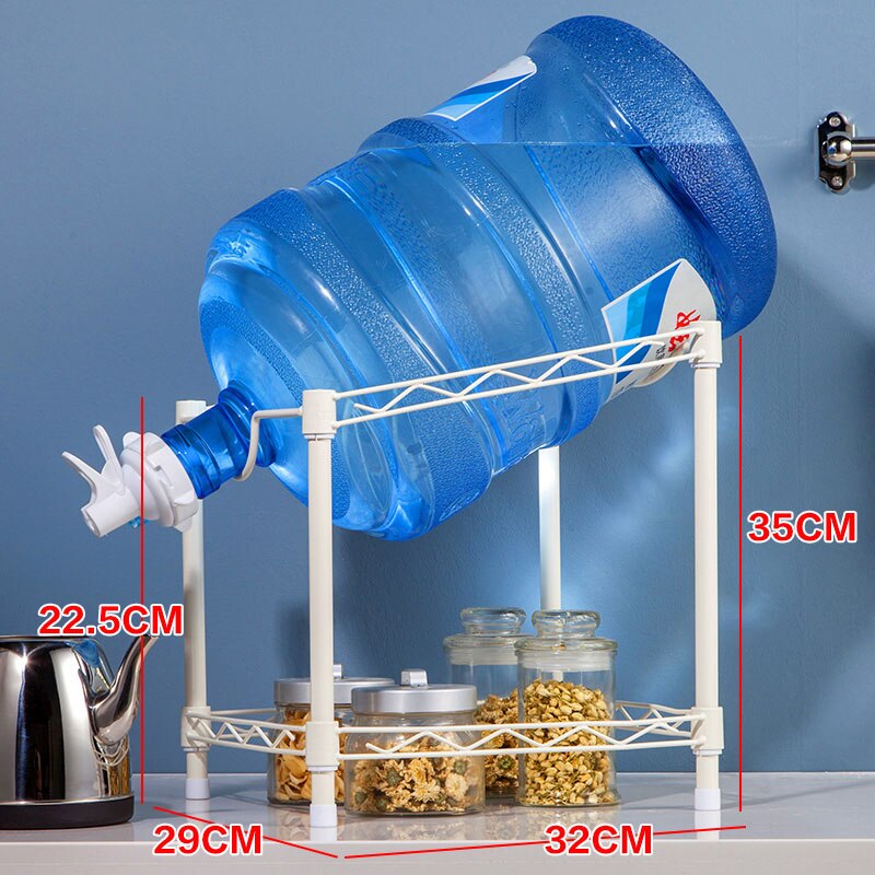 Portable Water Dispenser Storage Rack Bucket