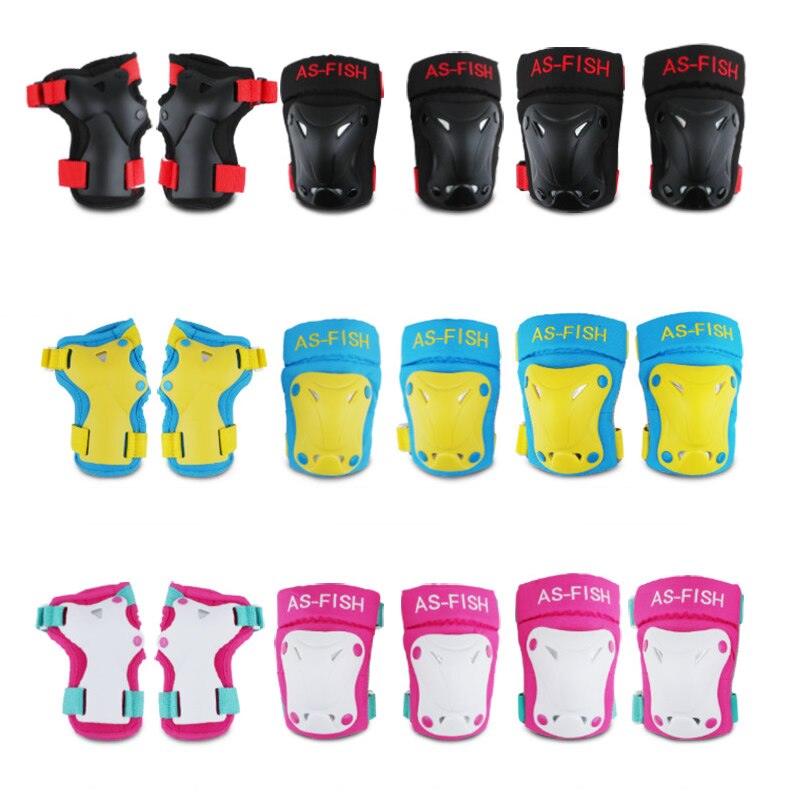 Children Roller Skating Protective Gear Kids Elbows Knee Pads Cycling Helmet Protection