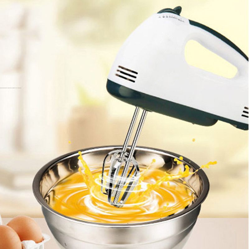Electric Whisk Hand Food Mixer Handheld Flour Bread Egg Beater Stand Blender
