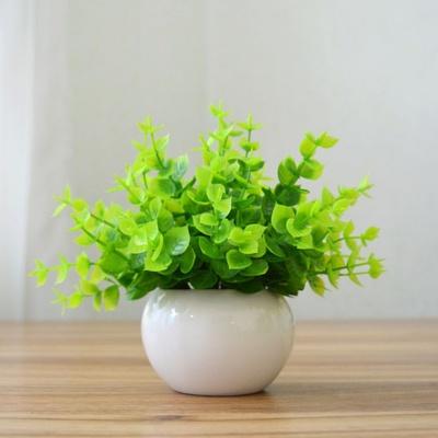 Artificial Floral plants in Round pot - Home decoration - mishiKart