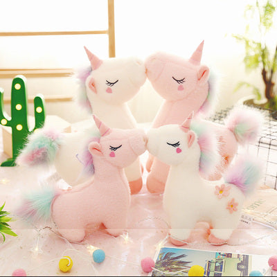 Pack of 10 - Plush Toy Pony Unicorn Soft Toy 25cm