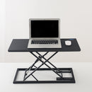 Teds High Quality Pneumatic Lifting Laptop Computer Table Metal