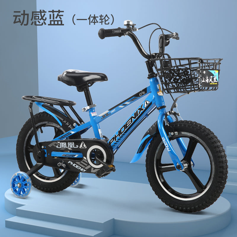 Phoenix Children's Bike 3-5-6-7-10-year-old stroller boys and girls 12-18 inch baby stroller