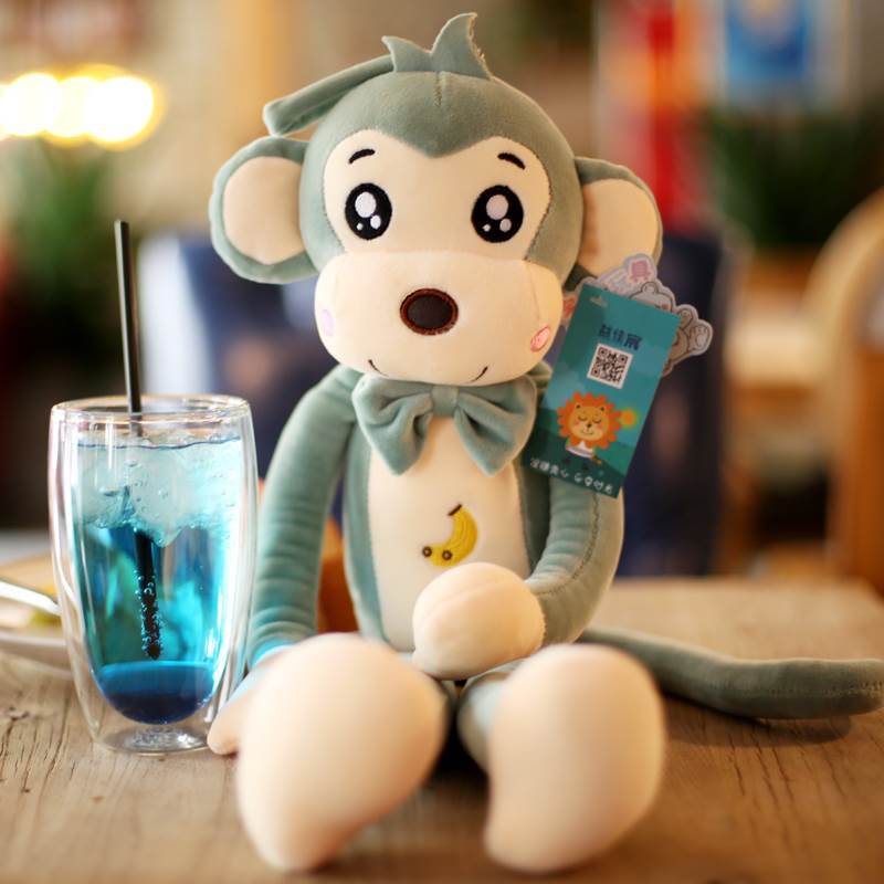 Monkey Banana Plush Toy Doll (40 cm) - mishiKart
