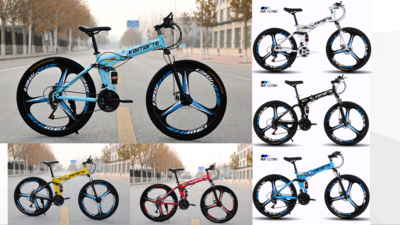 BeGasso 26 Inch Cycle Adult Foldable Mountain Bike Bicycle Racing Disc Brakes