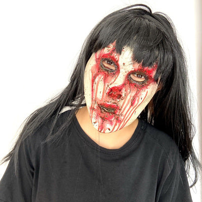 Halloween Horror Mask Latex Scary Mask Cosplay Party Mask Face Horror Ghost Mask