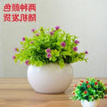 Artificial Floral plants in Round pot - Home decoration - mishiKart