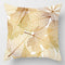Gold Leaf Cushion Plant Leaf Pillow