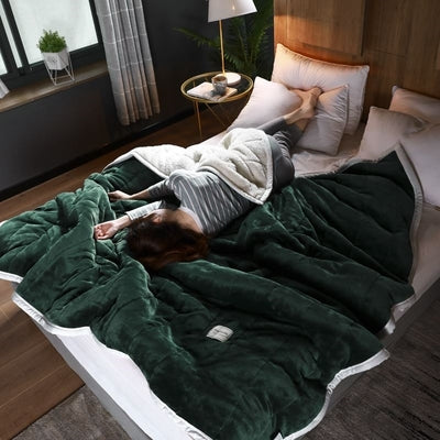 Fleece Blankets Thick Warm Winter Blankets Super Soft