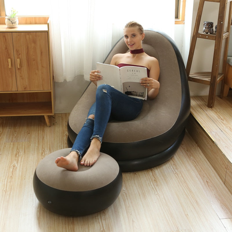 Inflatable Lazy Sofa Couch Chair With