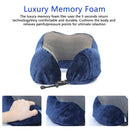 U Shaped Memory Foam Neck Pillows Soft Travel Pillow