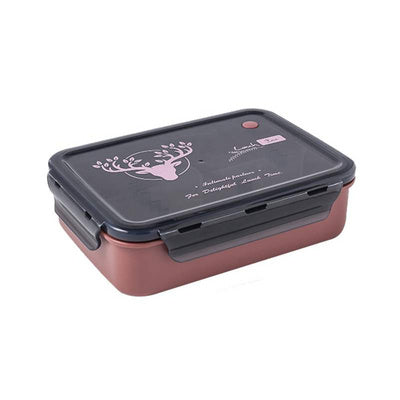 Pack of 10 - Portable Lunch Box (22.5*16.5*7cm)