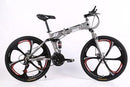 BeGasso 20 Inch Cycle Adult Foldable Mountain Bike Bicycle Racing Disc Brakes