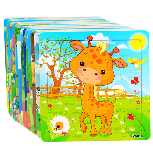 Kids Puzzle (2 to 6 year old) - Random Design