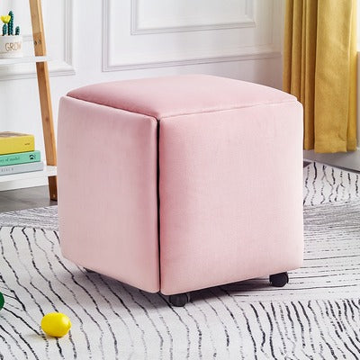Rubik Cube Sofa Stool Dining Stool 5 piece Folding Stool Space Saving