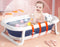 Newborn Baby Folding Bath Tub Baby Swim Tubs Non-Slip